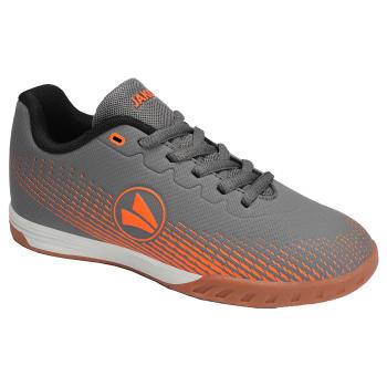 JAKO Hallenschuh Lightning ID Junior (Steingrau/Neonorange)